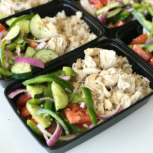 Greek Chicken Bowls
