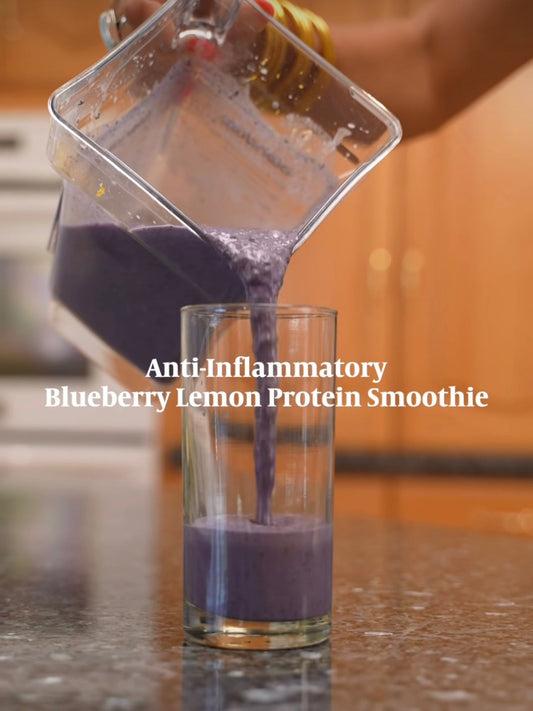 Blueberry Lemon Protein Smoothie