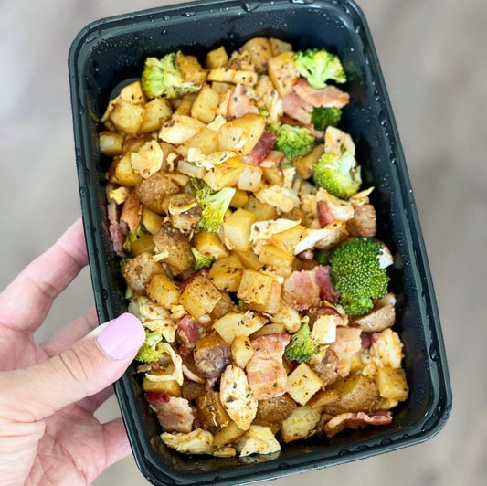 Loaded Potato & Chicken Casserole