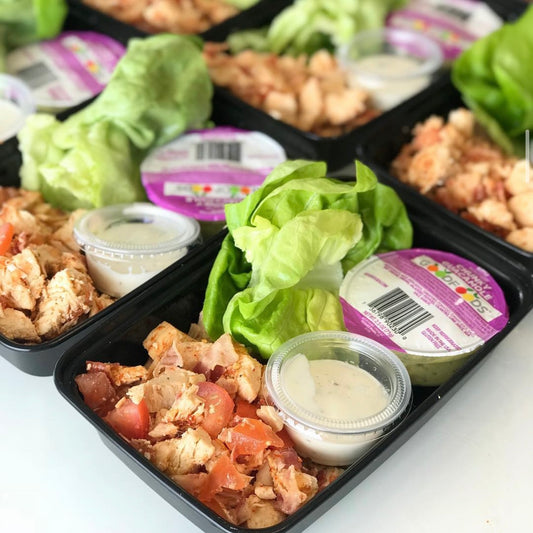 Chicken BLT Lettuce Wraps