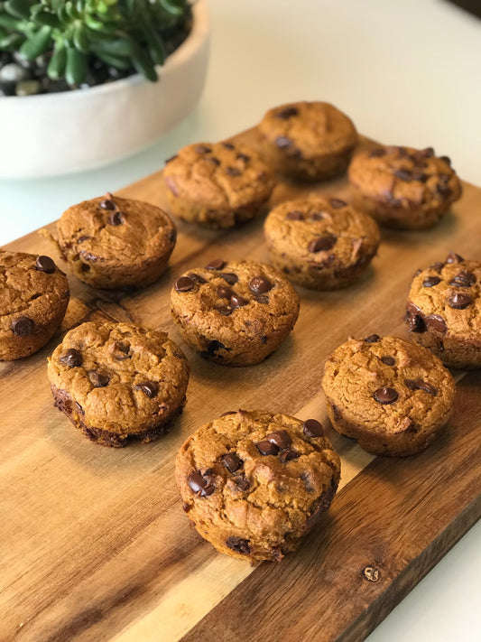 Gluten & Dairy-Free Pumpkin Chocolate Chip Muffins