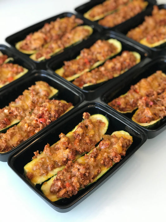 Gluten-Free Turkey Taco Boats