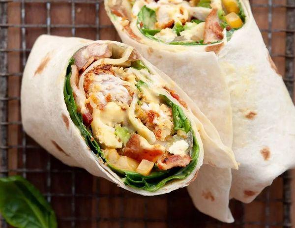 Honey Mustard Chicken Wraps - Tao of Spice