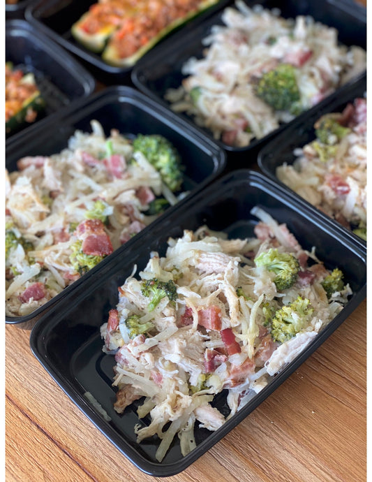Chicken Alfredo Bake