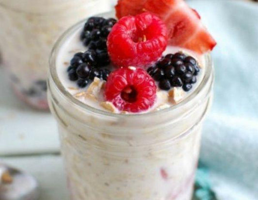 Gluten-Free Raspberry Overnight Oats