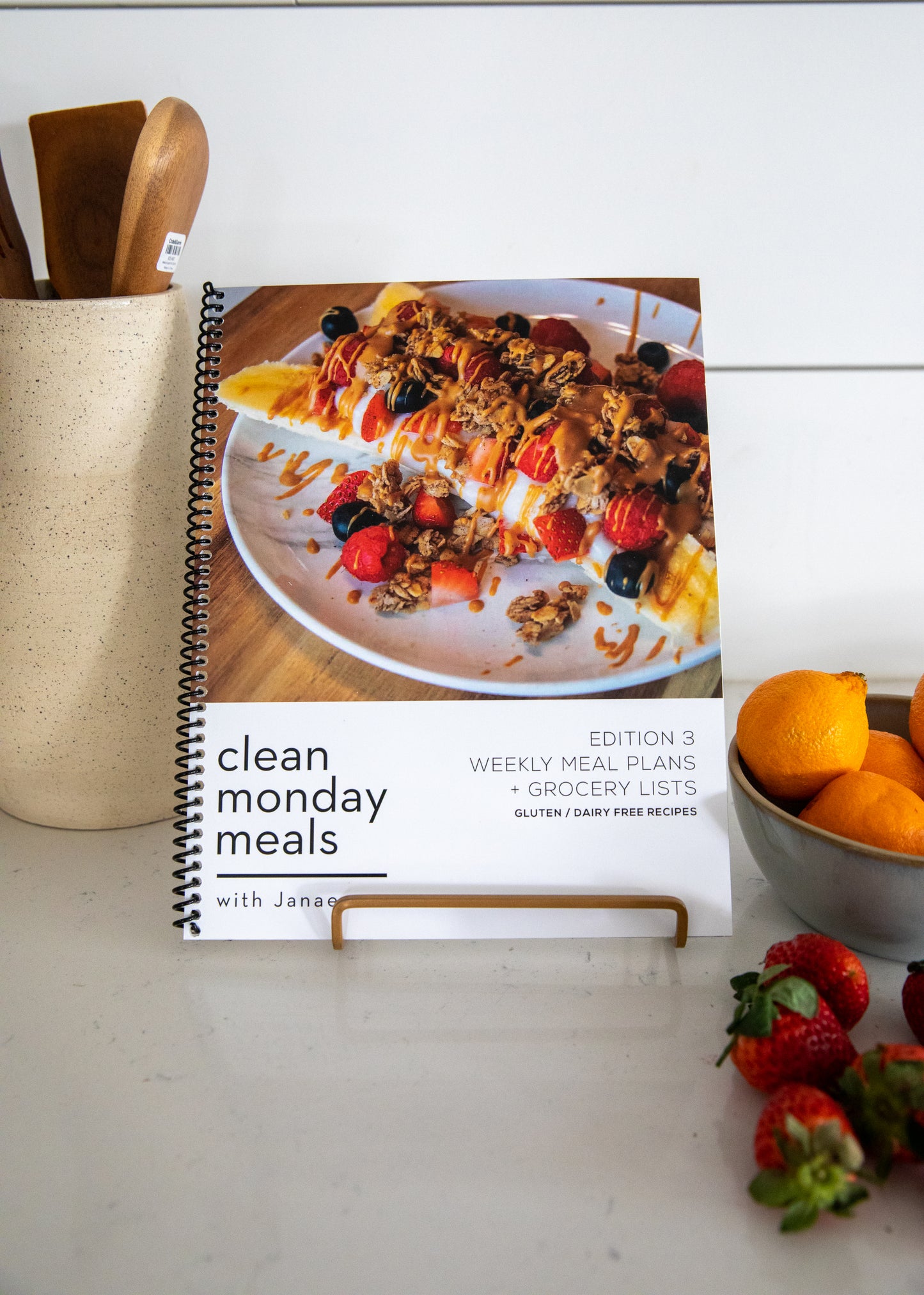 (Printed) Edition 3- with 4 Weeks of Meals Plans + Grocery Lists + New Seasoning Guide
