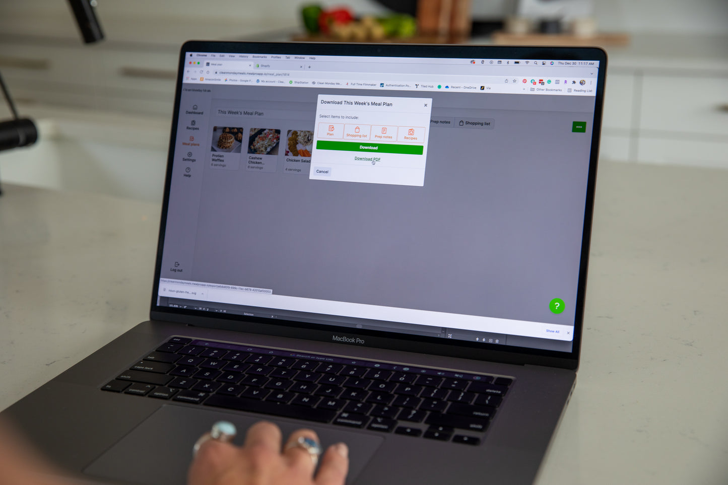 Meal Plan Monthly Membership