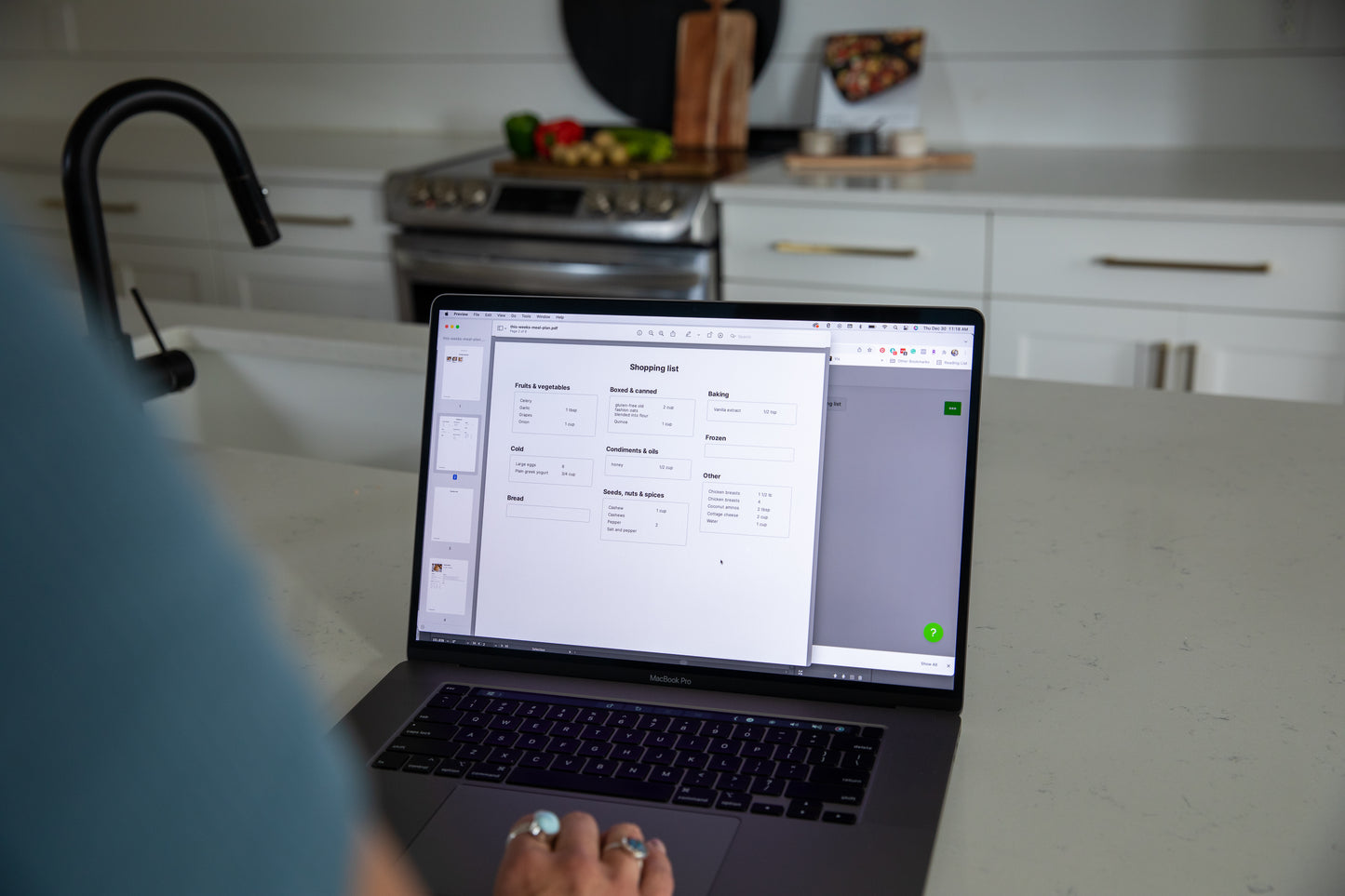 Meal Plan Monthly Membership