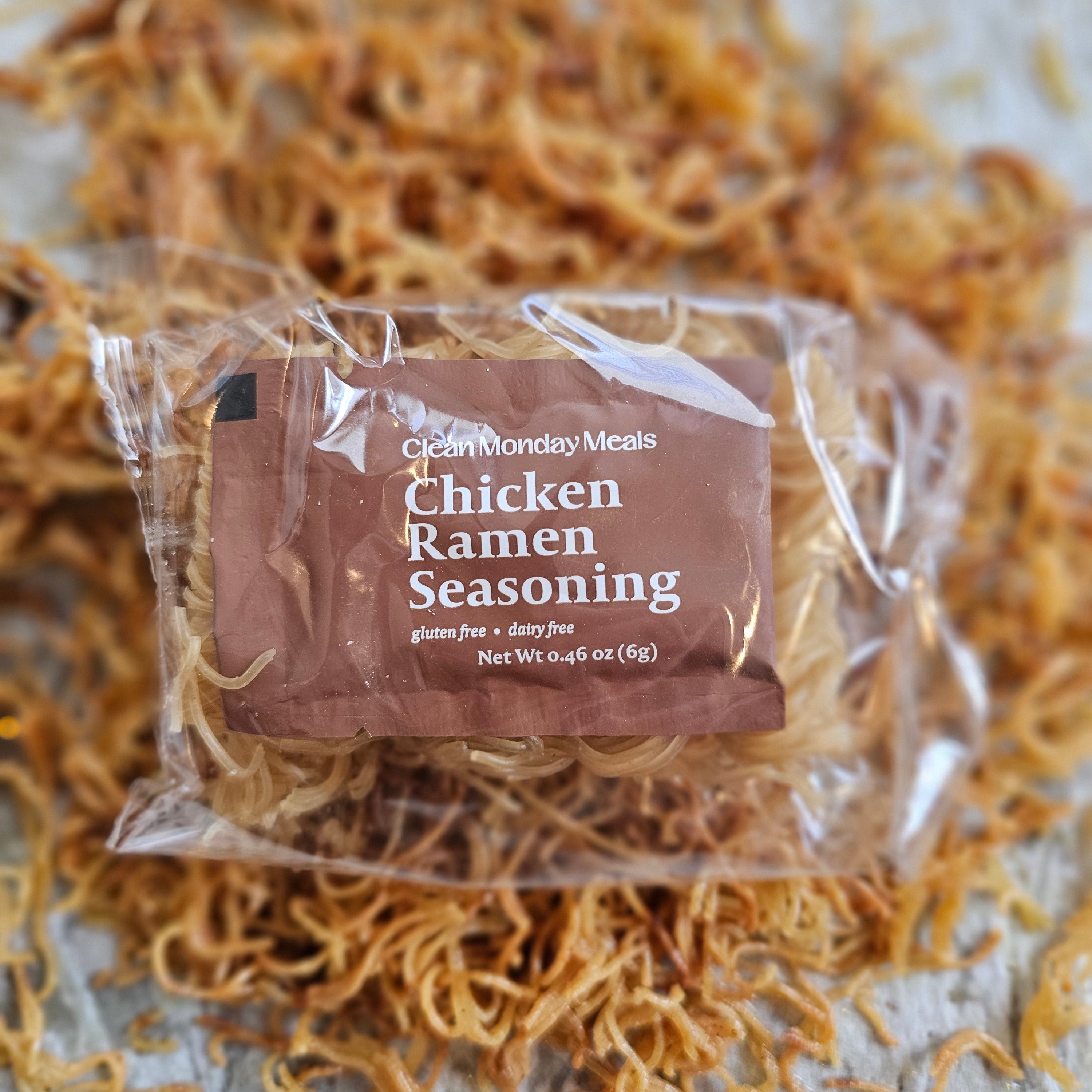 Crispy Ramen Straws