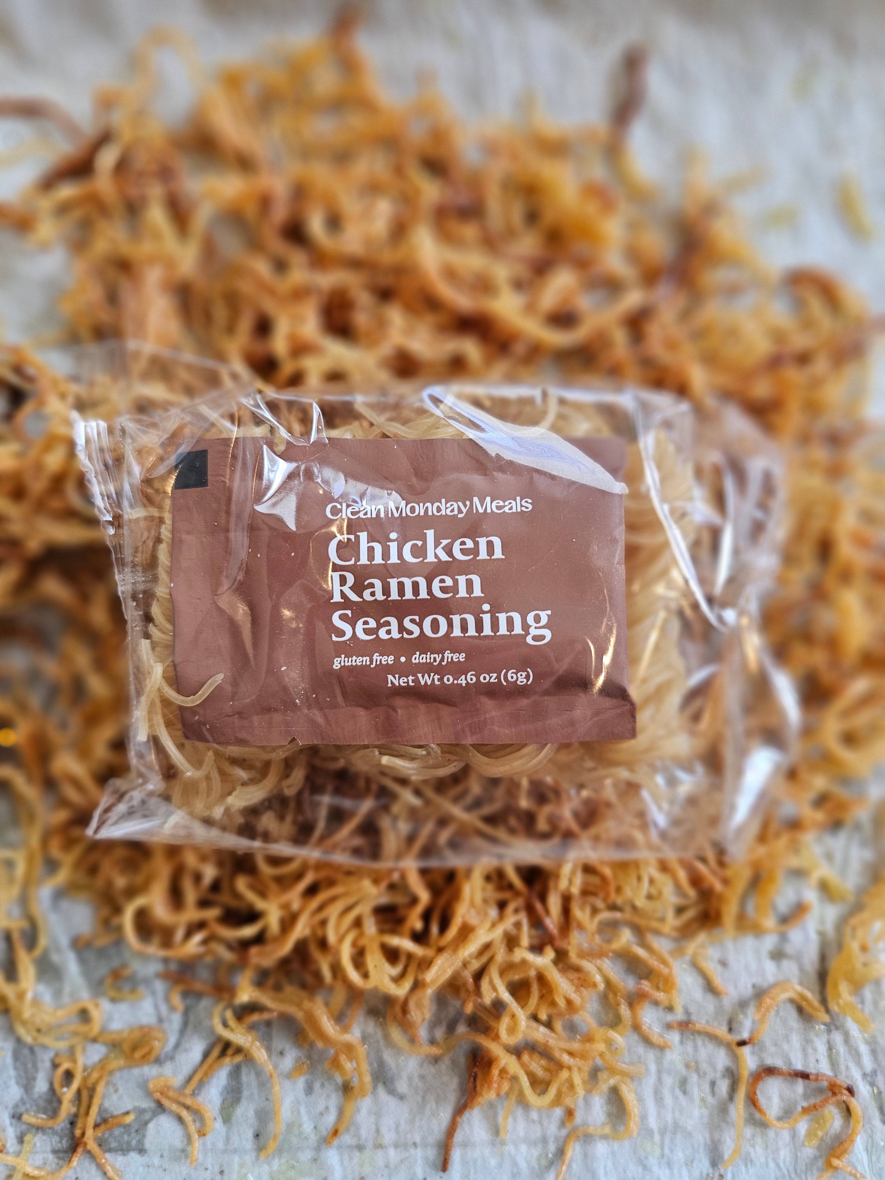 Crispy Ramen Straws