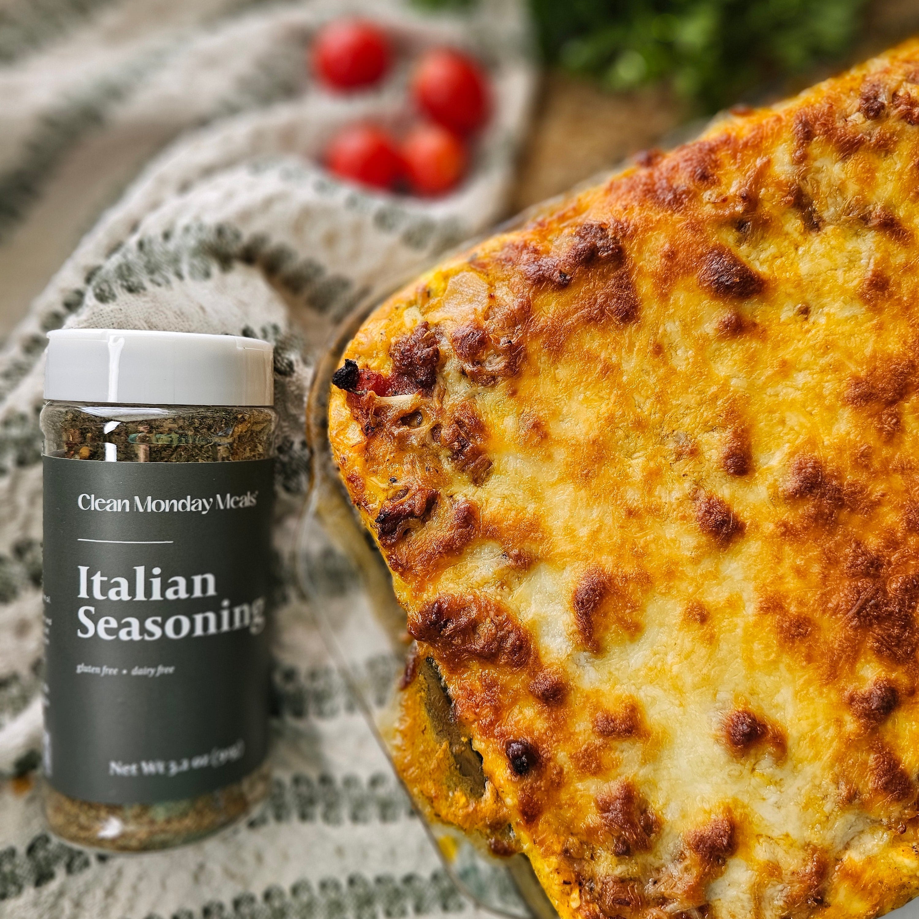 Homemade Beef & Creamy Herb Lasagna