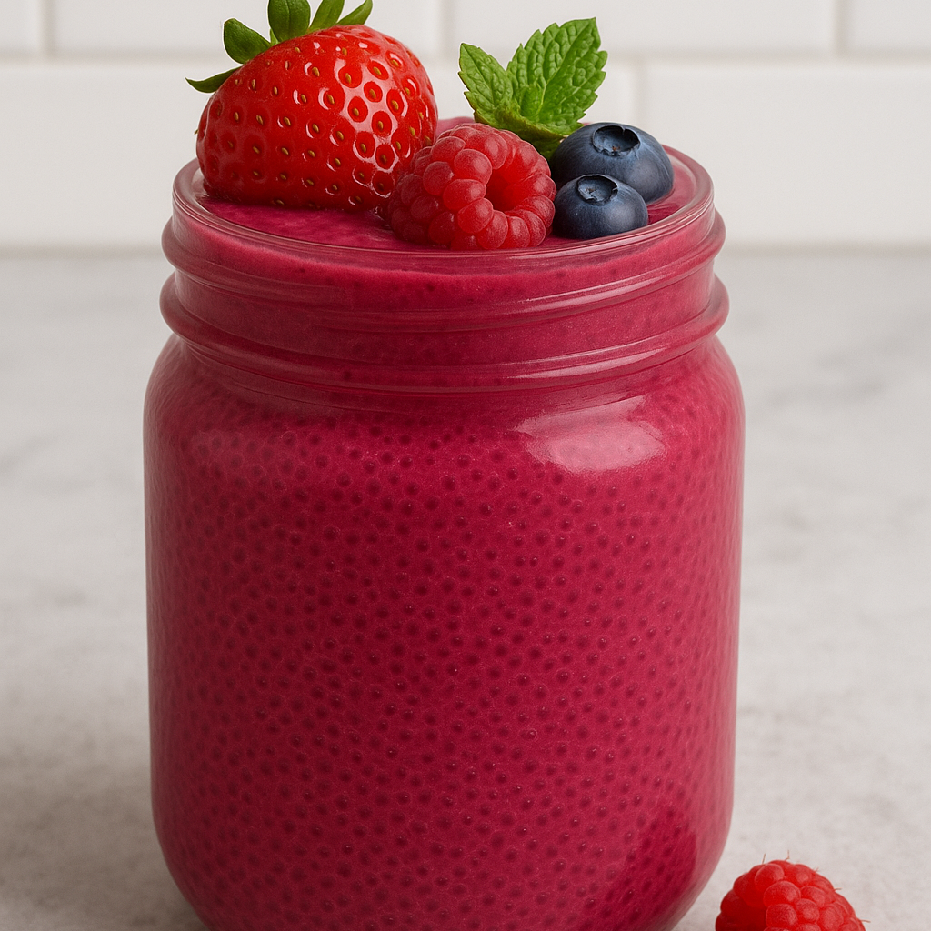 Berry Chia Pudding
