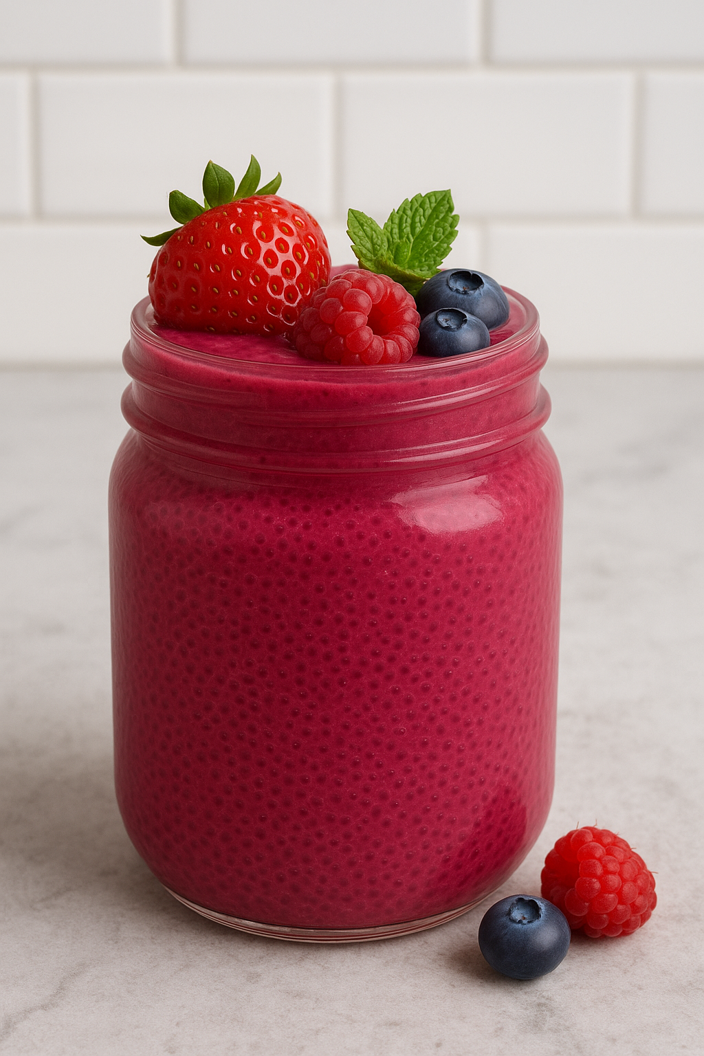 Berry Chia Pudding