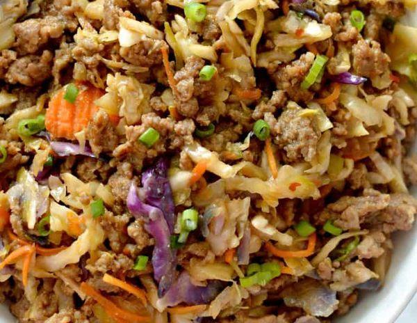 Egg Roll in a Bowl 