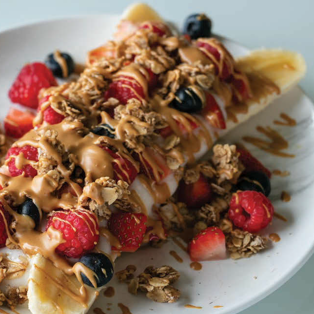 Gluten-Free Banana Split Breakfast