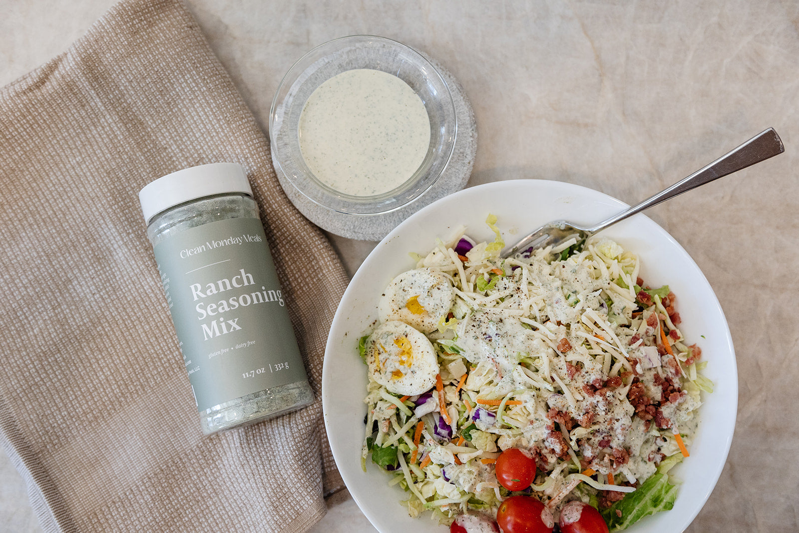 Clean Ranch Dressing CMM Ranch Dressing – Clean Monday Meals