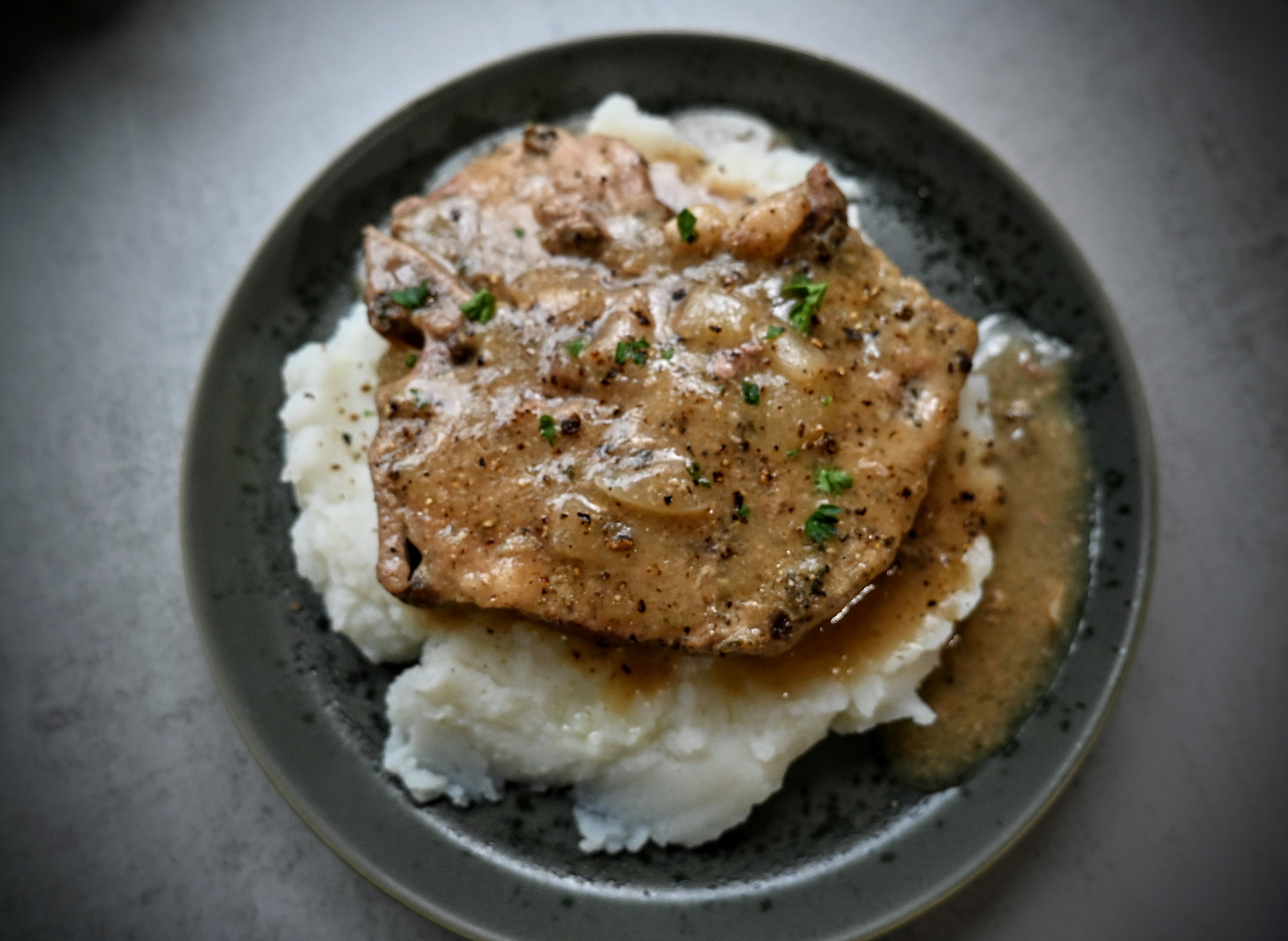 Slow Cooker Creamy Ranch Pork Chops