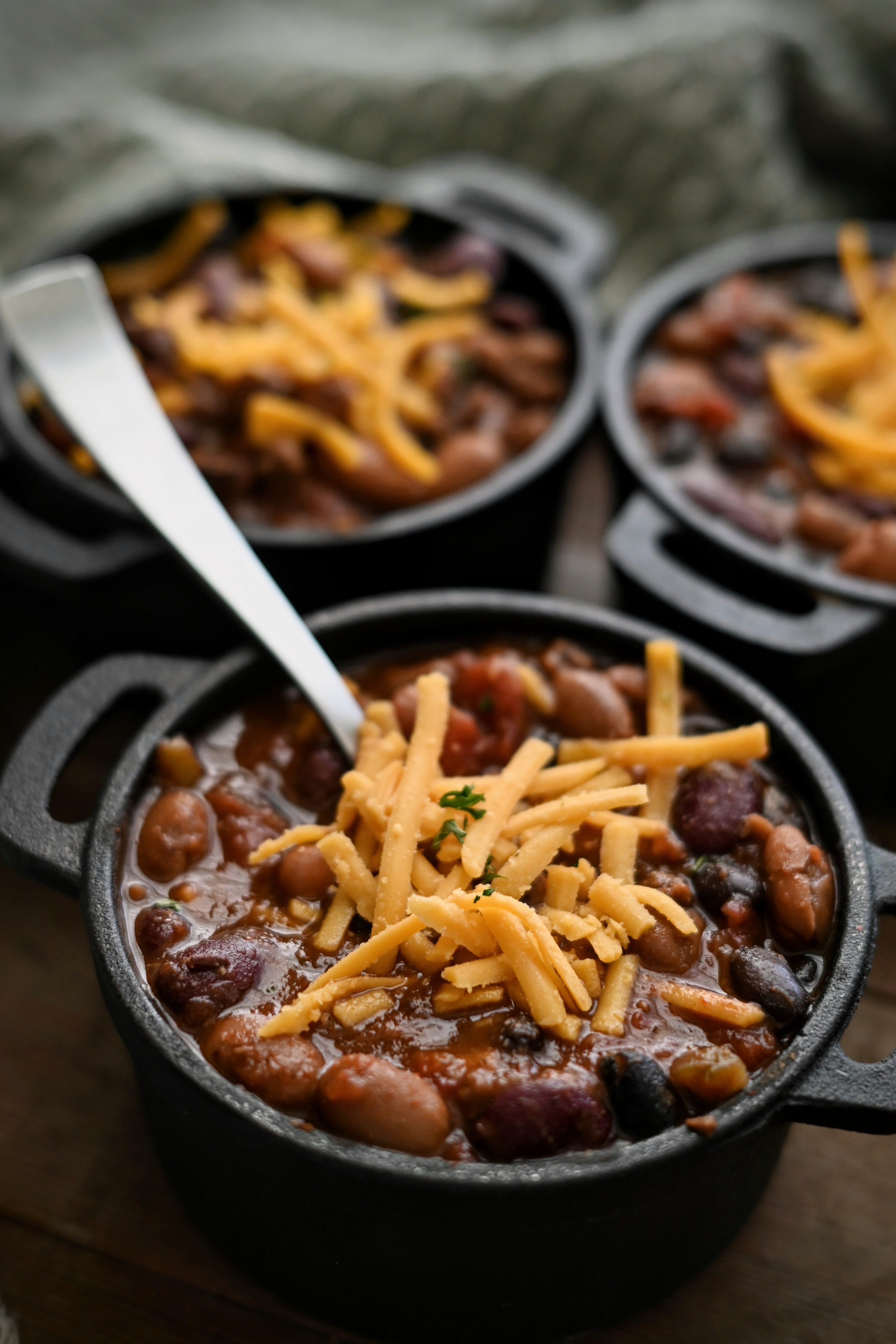Hearty Four-Bean Chili