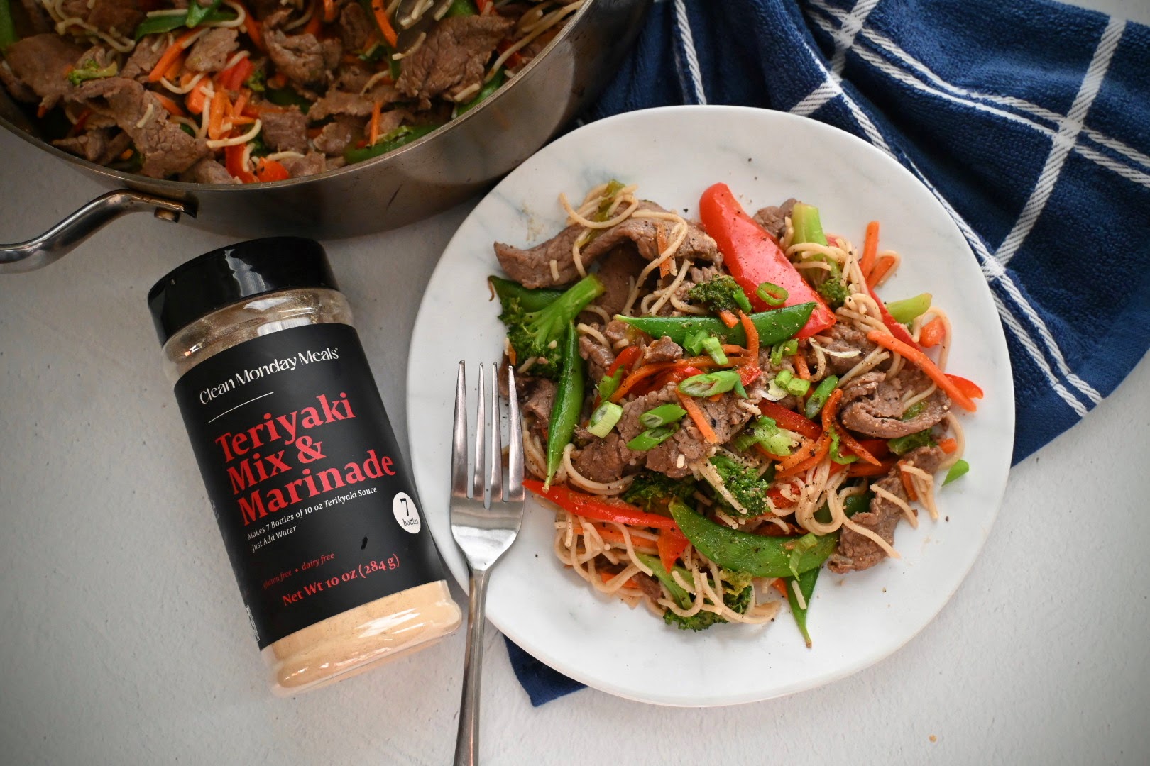 Beef and Ramen Noodle Teriyaki Stir-Fry