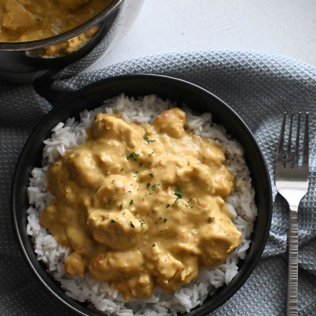 Coconut Curry Chicken with Jasmine Rice
