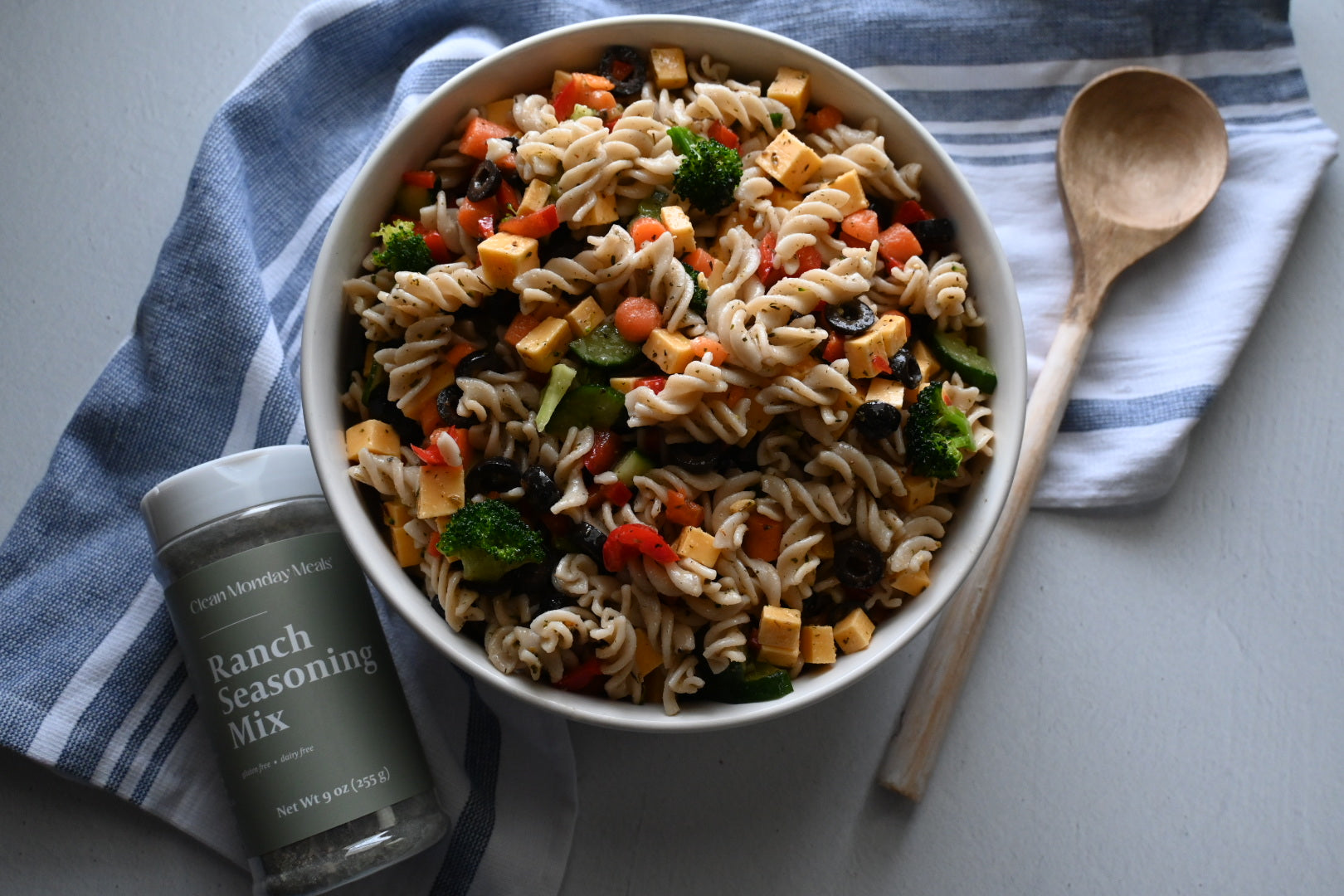 Ranch Vinaigrette Pasta Salad