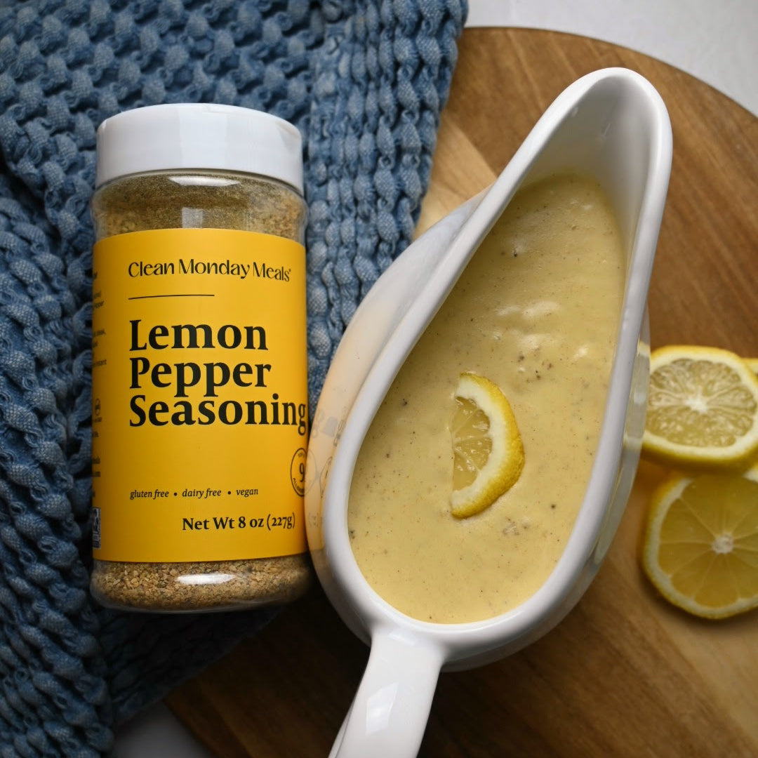 Lemon Garlic Cream Gravy