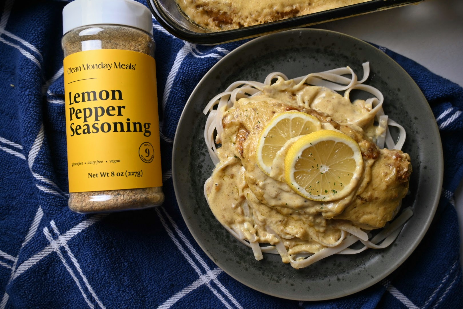 Lemon Pepper Golden Chicken