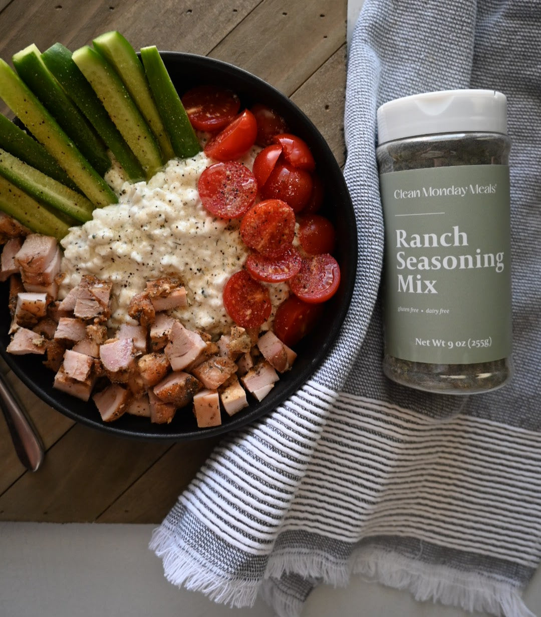 Ranch Cottage Cheese Bowl