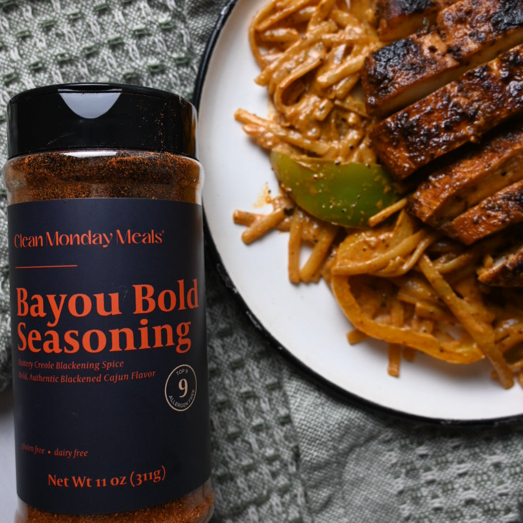 Creamy Bayou Bold Blackened Chicken Pasta
