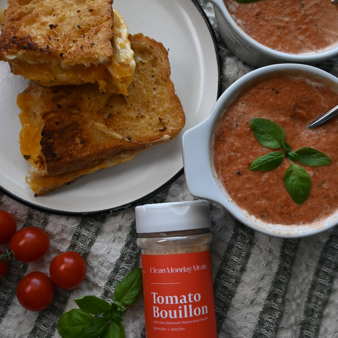 Easy Creamy Tomato Basil Soup