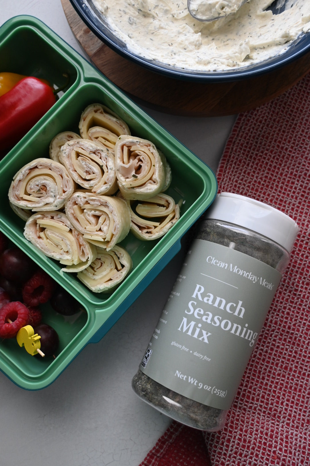 Cool Ranch Turkey Roll-Ups