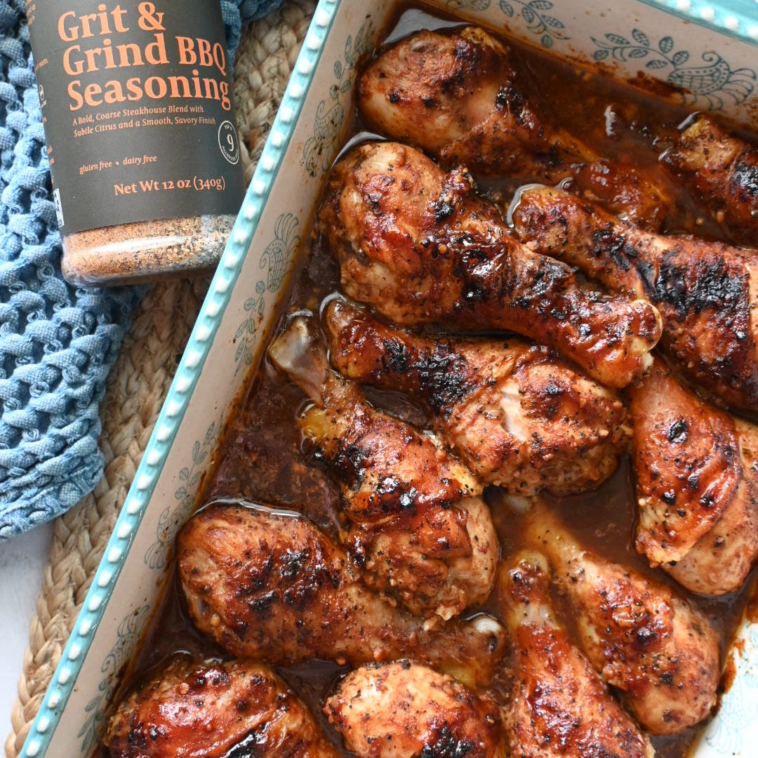 Baked BBQ Chicken Legs