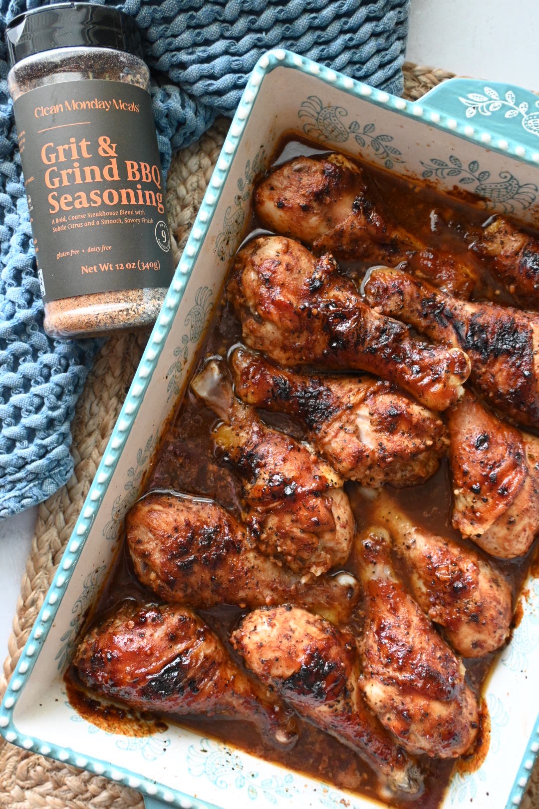 Baked BBQ Chicken Legs