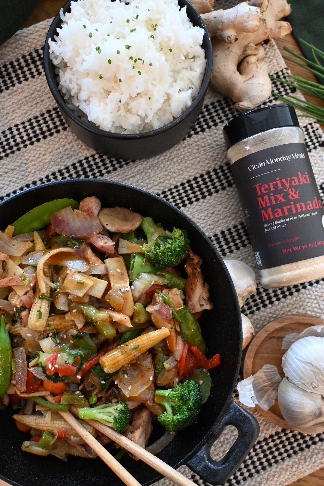 Teriyaki Chicken & Vegetable Stir-Fry