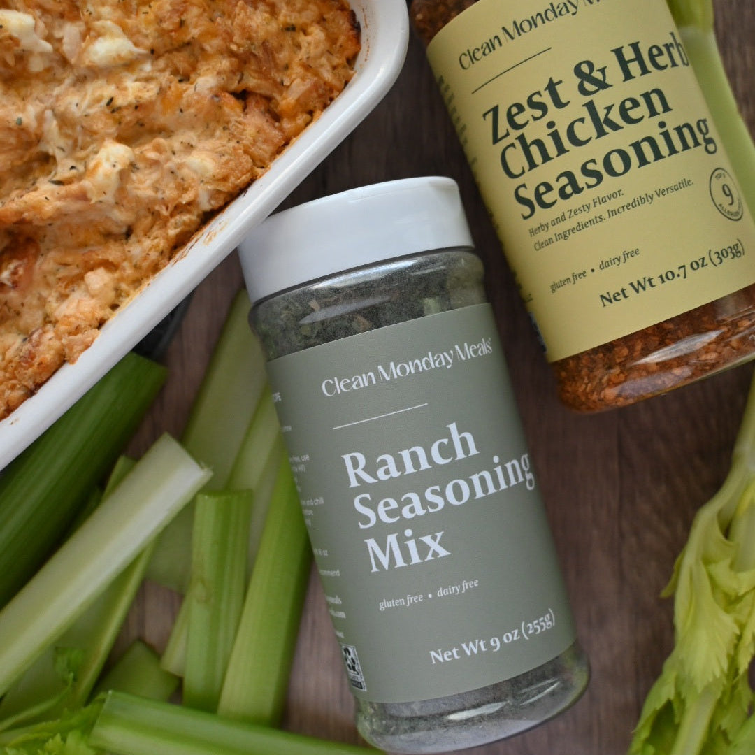 Zesty Herb and Ranch Chicken Dip