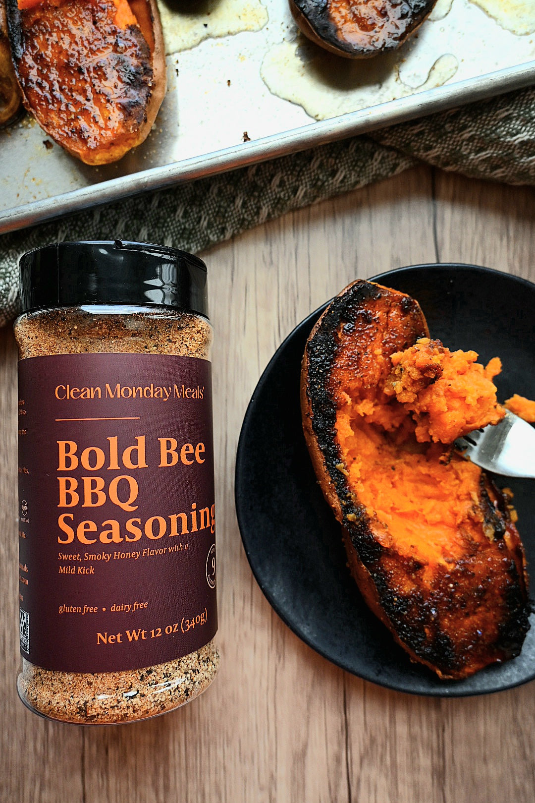 Sweet & Smoky Roasted Sweet Potatoes