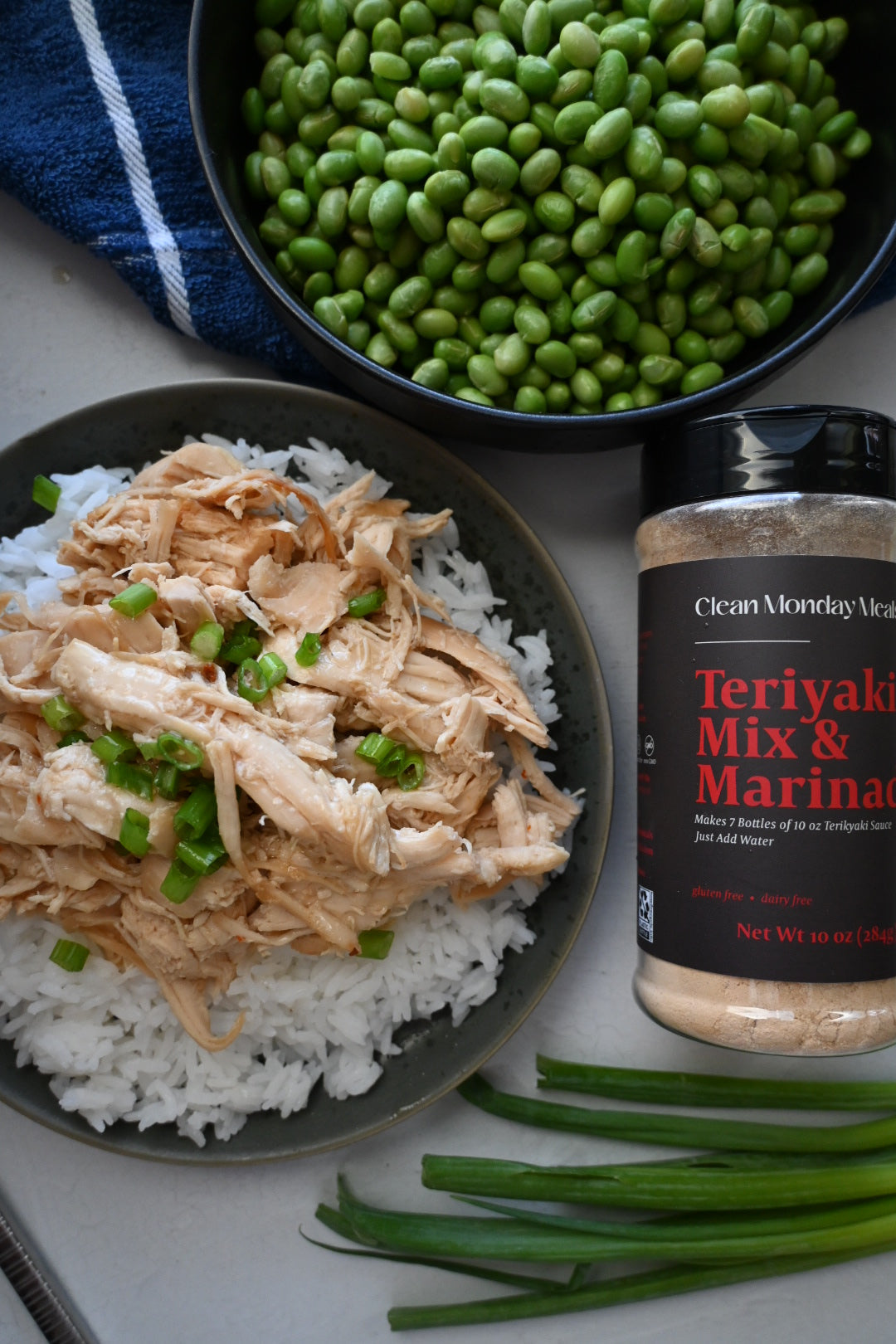 Slow Cooker Shredded Teriyaki Chicken
