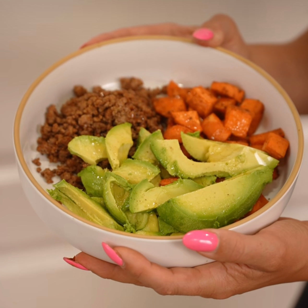 Anti-inflammatory Beef and Sweet Potato Bowl