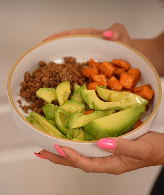 Anti-inflammatory Beef and Sweet Potato Bowl