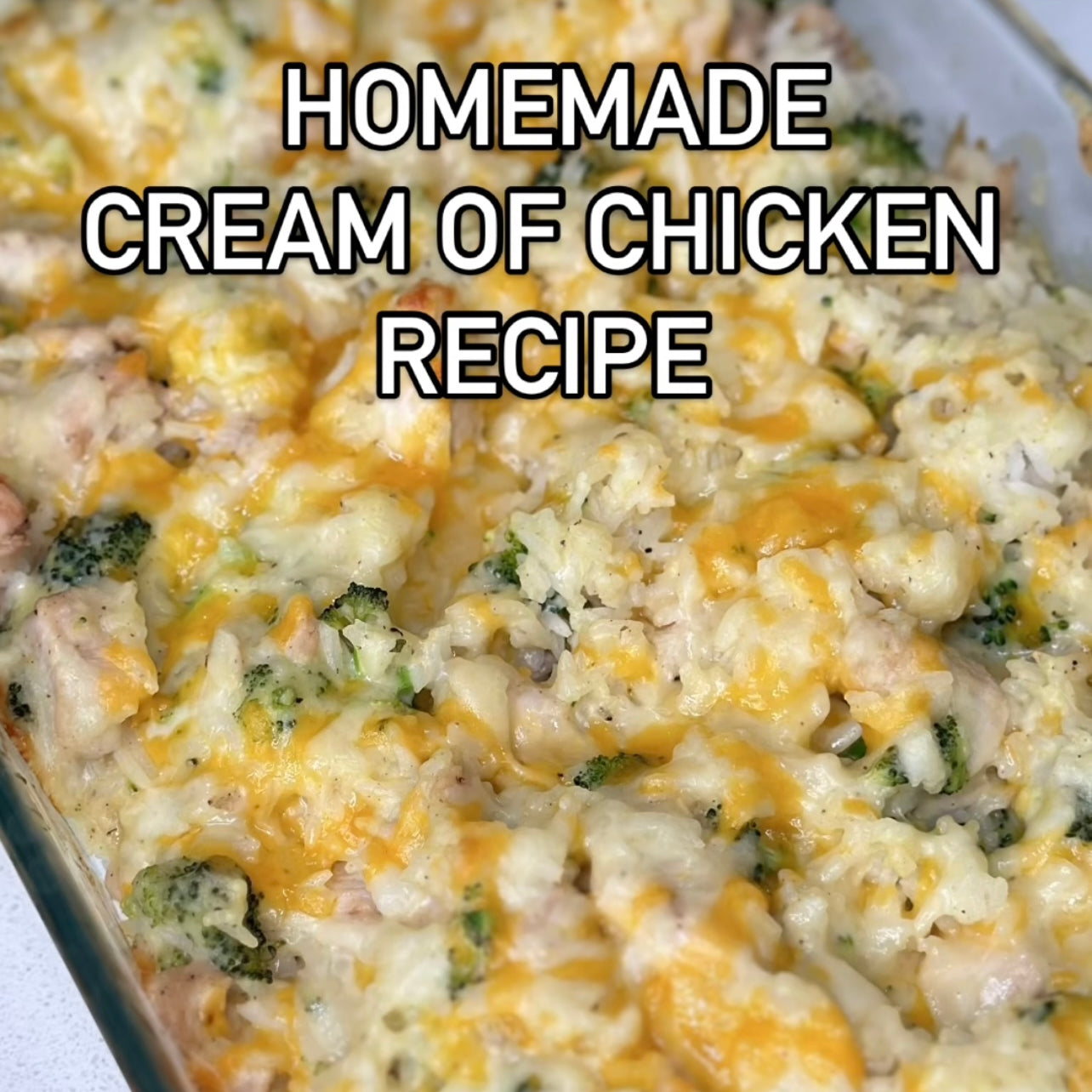 Homemade Cream of Chicken Recipe