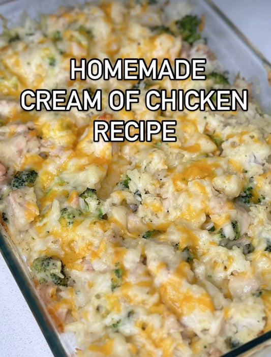 Homemade Cream of Chicken Recipe