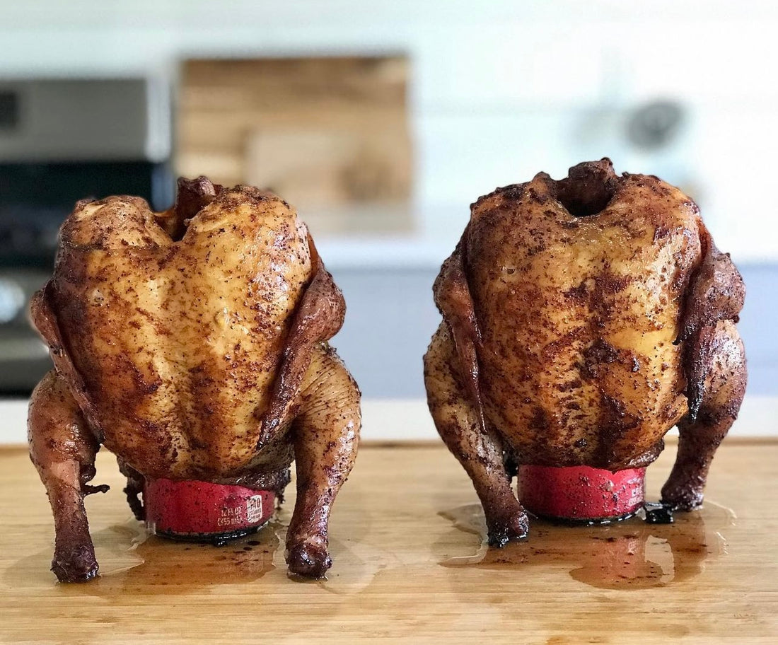 Soda Can Smoked Chicken