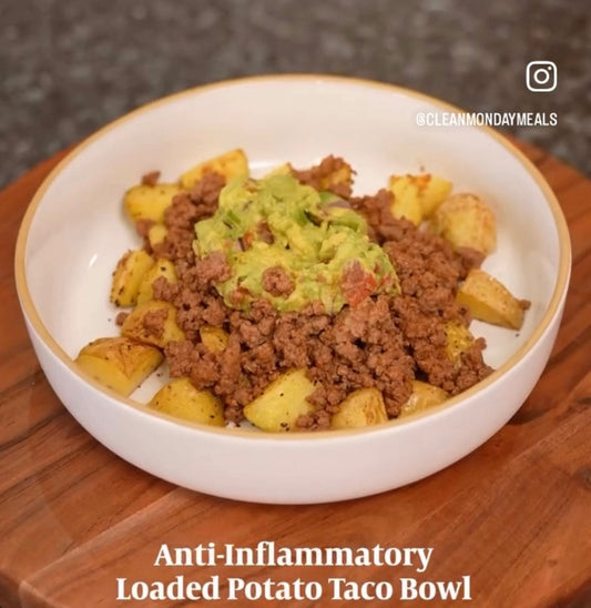 Loaded Potato Taco Bowl