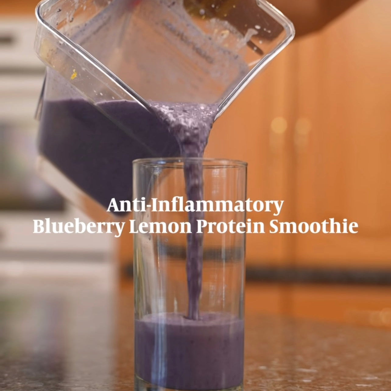 Blueberry Lemon Protein Smoothie