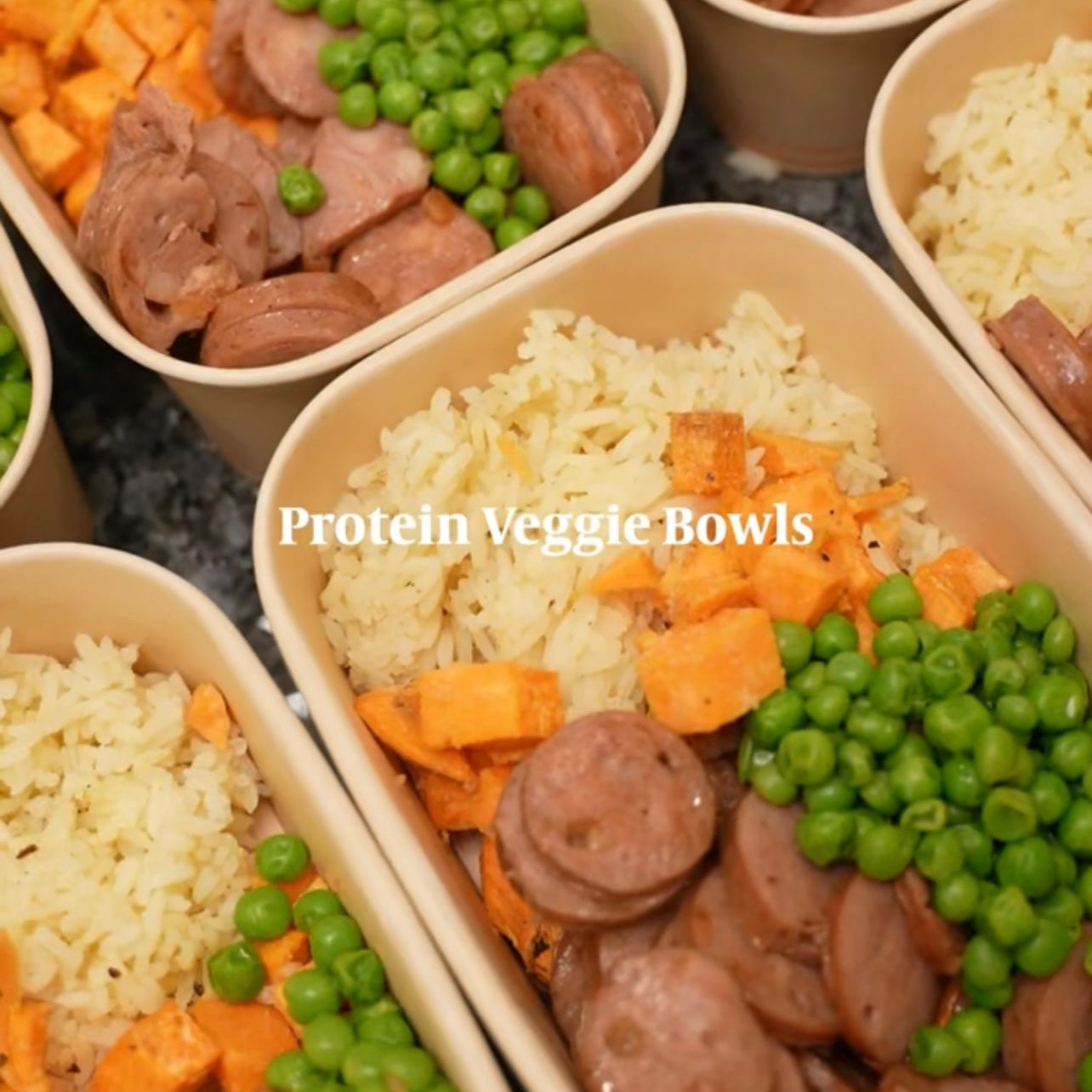 Protein Veggie Bowls