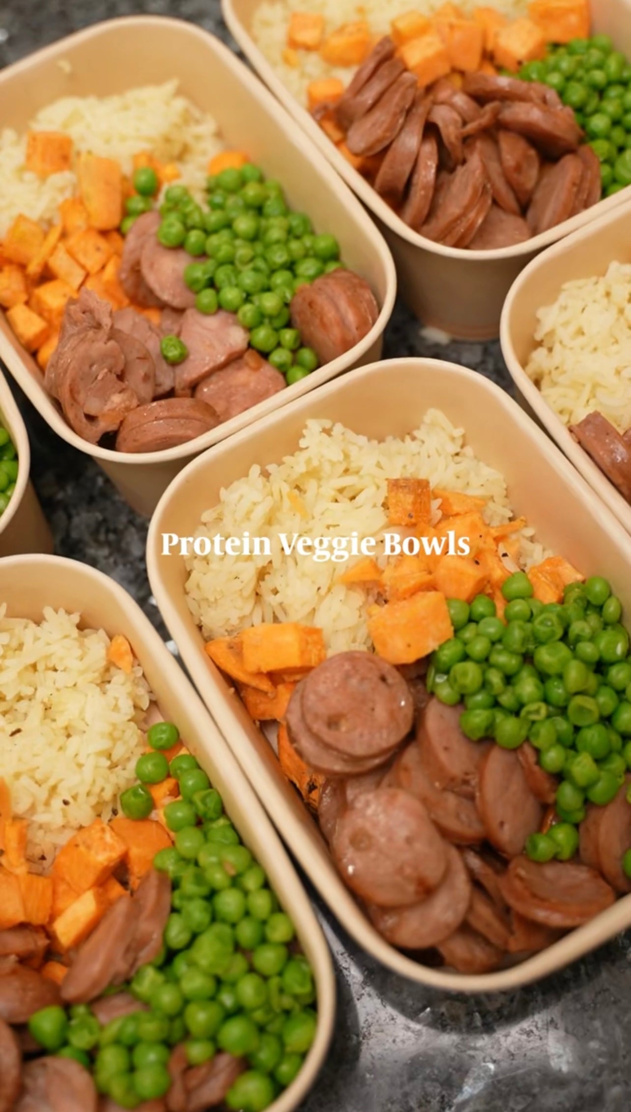 Protein Veggie Bowls