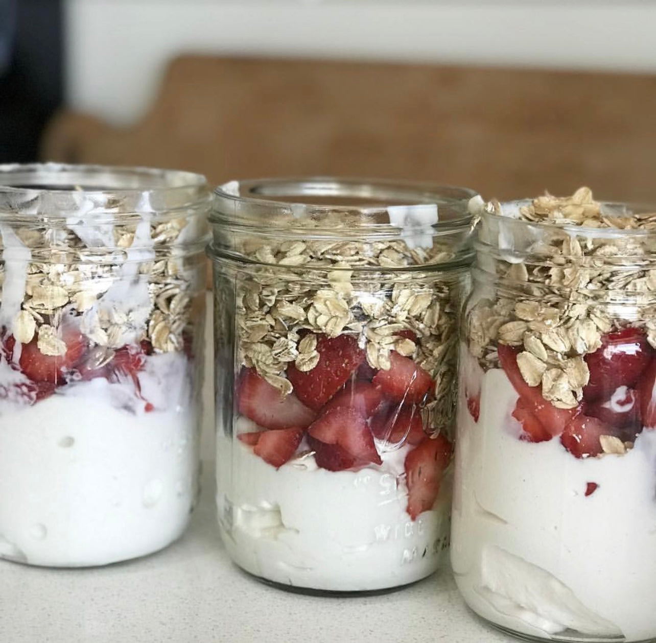 Gluten-Free Strawberry Overnight Oats