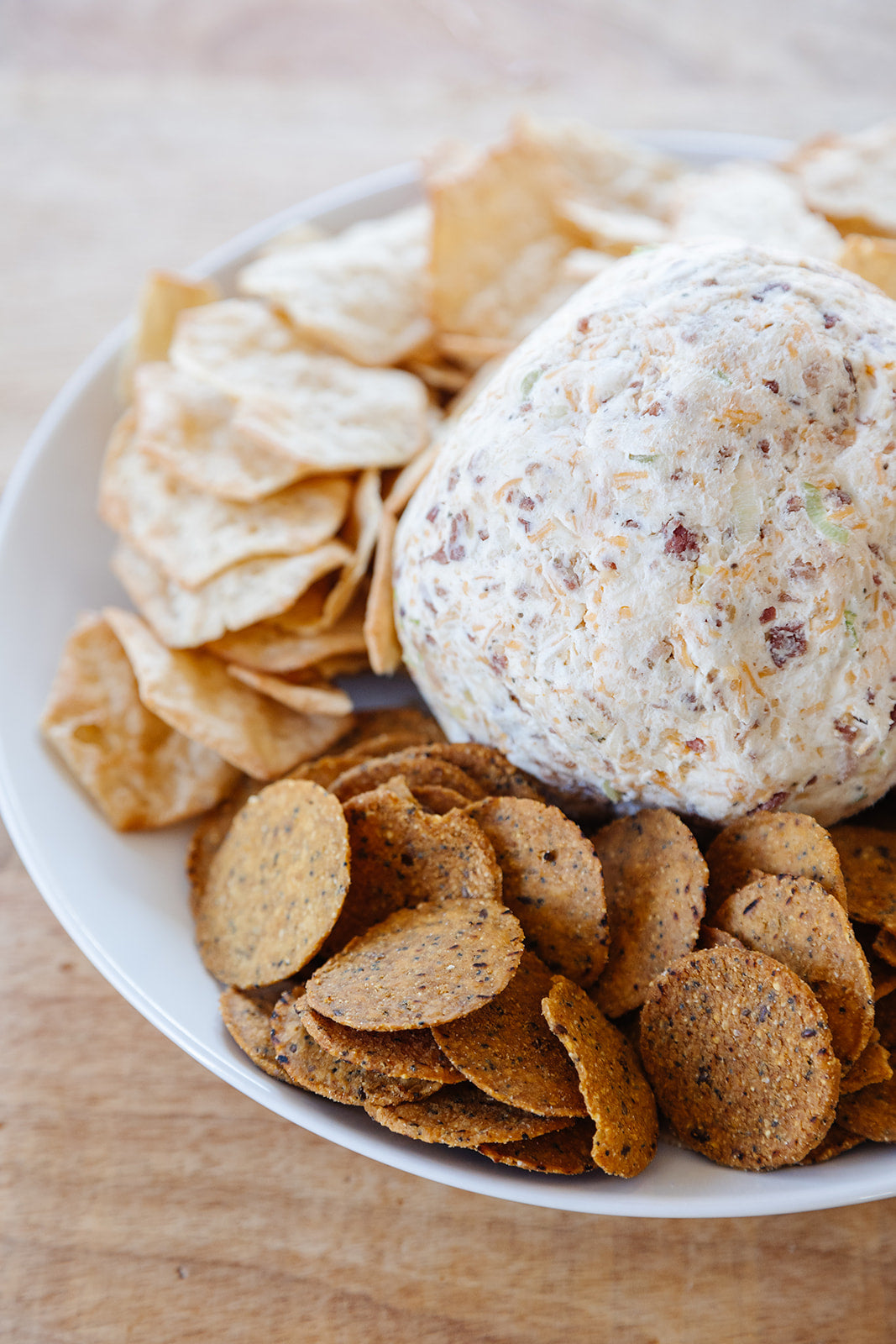 Gluten and dairy free cheese ball clean monday meals