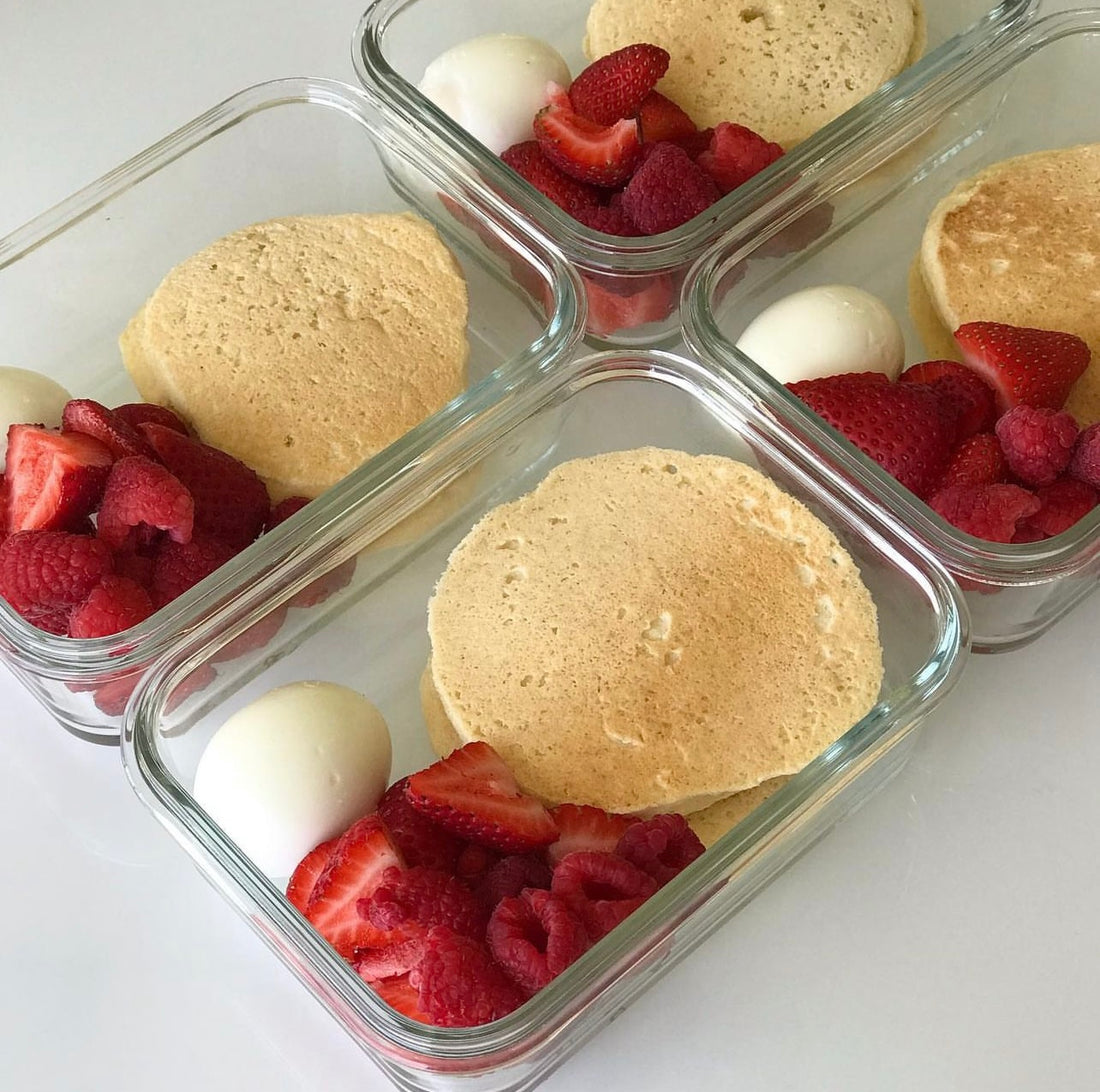 Gluten-Free Paleo Pancakes Breakfast Bowls