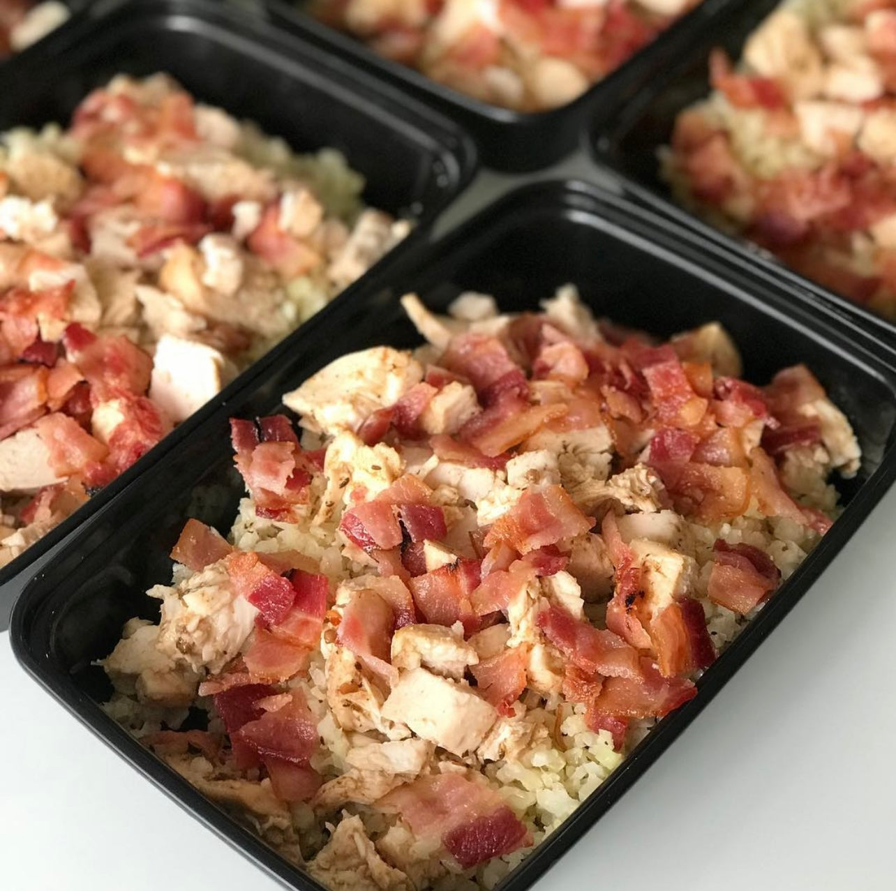 Chicken & Cauliflower Rice Bowls
